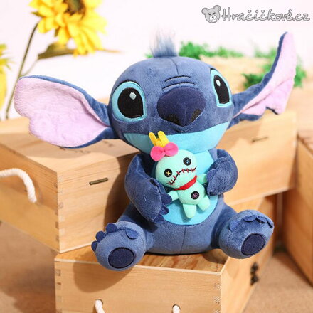 Plyšový Stitch 25 cm | Plyšák Lilo a Stitch modrý nebo růžový