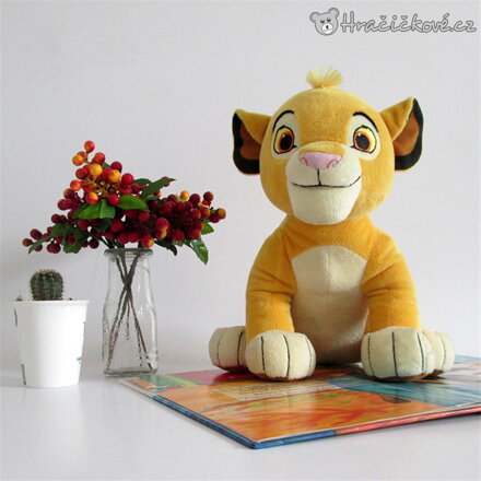 Plyšový Simba Lví král 26 cm | Plyšový lvíček pro děti
