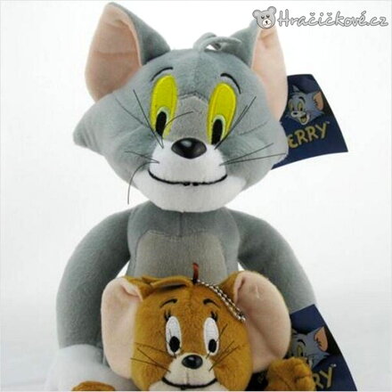 Plyšový Tom a Jerry, set 2ks