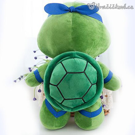 Plyšová Ninja želva Leonardo 25/40 cm | Plyšák Ninja Turtles