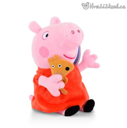 Plyšové prasátko Pepina a Tomík 19 cm | Peppa Pig plyšáci pro děti