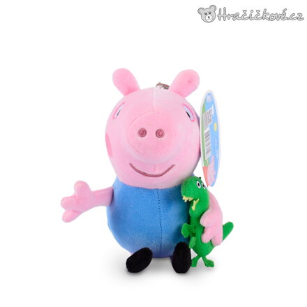 Plyšové prasátko Pepina a Tomík 19 cm | Peppa Pig plyšáci pro děti
