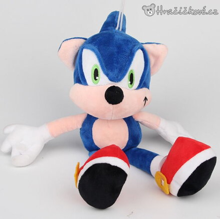 Plyšák Sonic 30 cm | Plyšová hračka Ježek Sonic pro děti