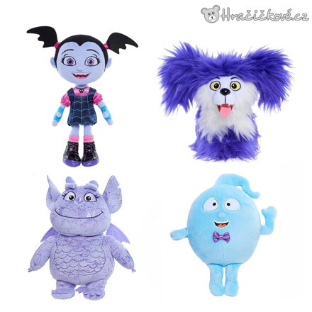 Plyšové hračky ze seriálu Vampirina