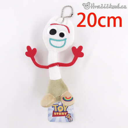 Plyšák Forky Toy Story 4 | Plyšová hračka 5 cm, 15 cm nebo 20 cm