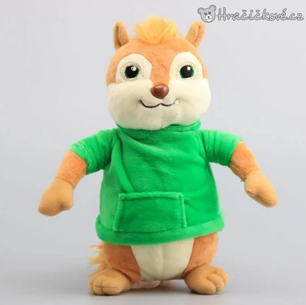 Plyšáci Alvin a Chipmunkové | Sada plyšáků Alvin and the Chipmunks 3 ks
