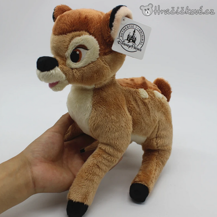 Plyšový Bambi 25–30 cm | Roztomilý plyšák Bambi pro děti