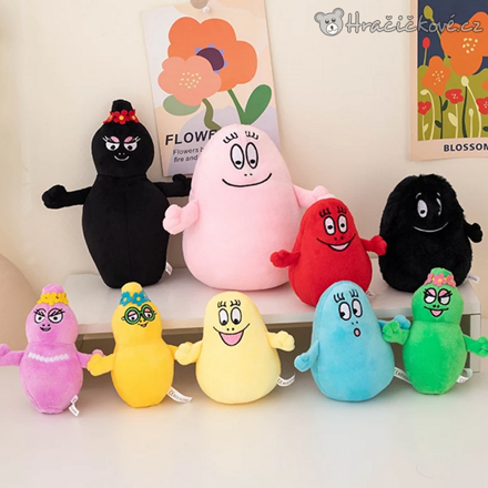 Plyšáci Barbapapa a jeho rodinka | Pohádkové plyšové hračky pro děti