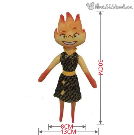 Plyšáci Mezi živly Elemental 30 cm | Pohádkové plyšové hračky