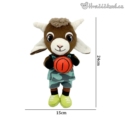 Plyšáci Nejlepší z nejlepších GOAT (2026) 24 cm | Plyšáci z filmu GOAT