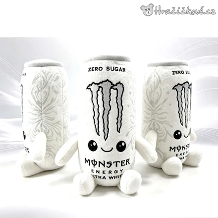 Plyšová plechovka Monster Energy 22 cm | Plyšák Monster Energy