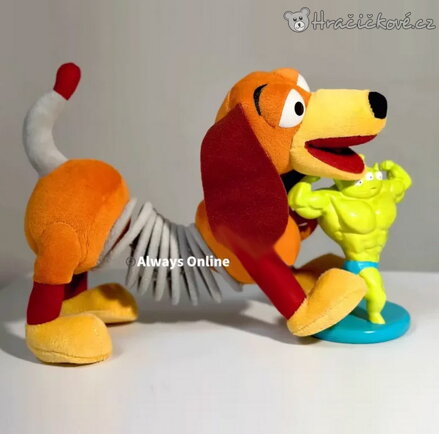 Toy Story Slinky pes 45 cm | Plyšový pejsek z Příběhu hraček