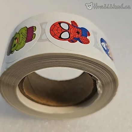 500 ks samolepek Avengers | Marvel samolepky v roli pro děti