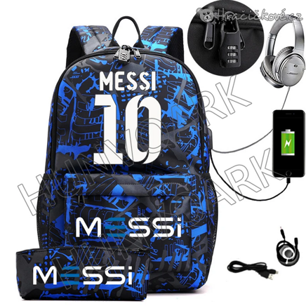 Messi dětský batoh a penál Typ 1 | Školní set Lionel Messi