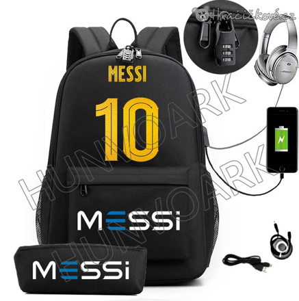 Messi dětský batoh a penál Typ 3 | Školní set Lionel Messi