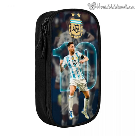 Messi školní fotbalový penál | Penál na zip pro fanoušky Lionela Messiho