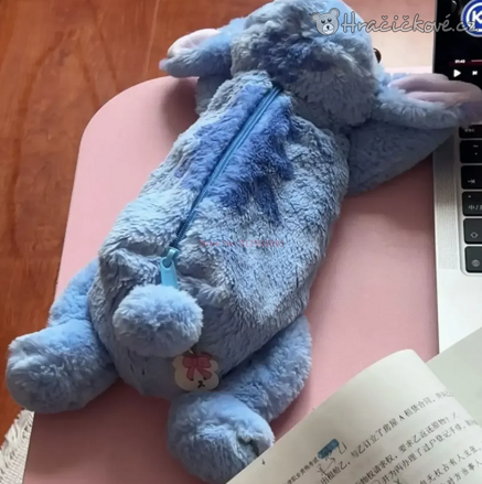 Stitch školní penál | Plyšový penál Lilo a Stitch pro děti
