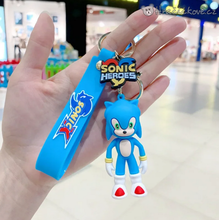 Klíčenka Sonic 6–8 cm | Přívěšek Ježek Sonic 6 typů