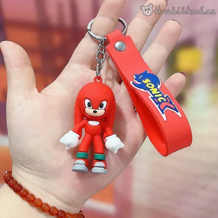 Klíčenka Sonic 6–8 cm | Přívěšek Ježek Sonic 6 typů