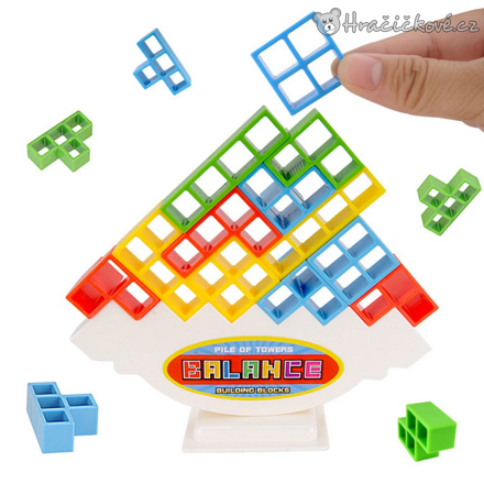 Zábavná hra Tetra Tower Game, 48ks