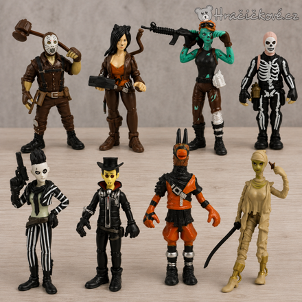 Figurky Fortnite 8 ks | Sada herních figurek Fortnite, typ 2