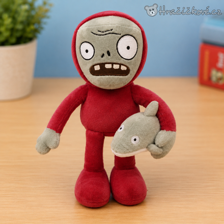 Plyšový zombík Plants vs. Zombies 30 cm | Plyšák Zombie z oblíbené hry
