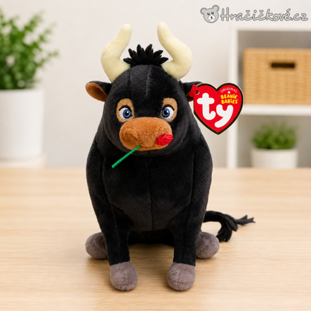 Plyšový býk Ferdinand 15 cm | Pohádkový plyšák Ferdinand
