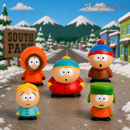 Figurky South Park 5 ks | Sada figurek South Park 6 cm