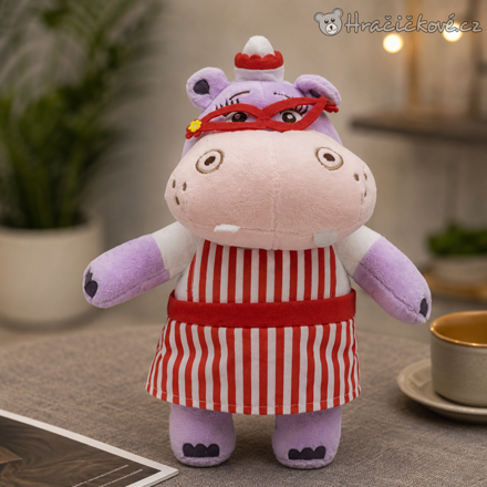 Plyšový hroch Hallie Doktorka Plyšáková 30 cm | Doc McStuffins plyšák