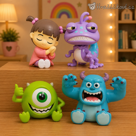 Figurky Příšerky s.r.o. Monsters University | Pohádkové figurky 4 ks