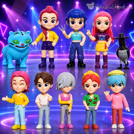 Figurky Demon Hunters 10 ks | Figurky K-pop Lovkyně démonů
