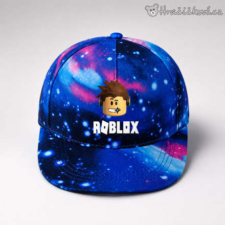 Dětská kšiltovka Roblox modrá | Gaming kšiltovka pro děti