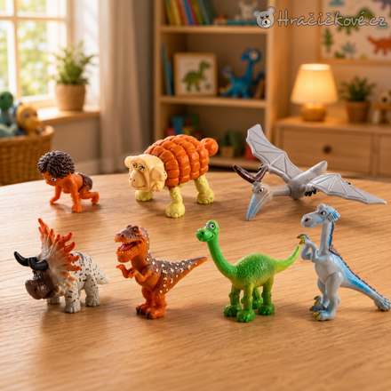 Figurky Hodný dinosaurus 7 ks | Akční figurky The Good Dinosaur