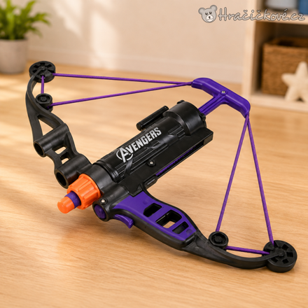 Luk Hawkeye typu Nerf Avengers | Dětský luk se šipkami Avengers