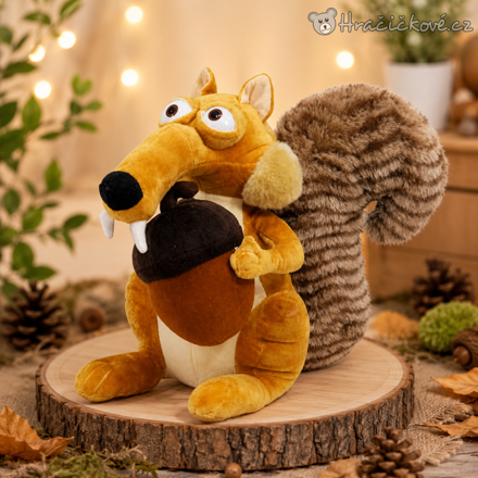Veverka Scrat z Doby ledové 18 cm | Plyšák Ice Age pro děti