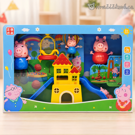 Dětské hřiště Prasátko Pepina Peppa Pig | Hrací set Peppa Pig