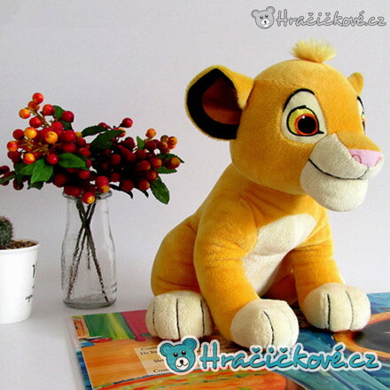 Plyšový Simba Lví král 26 cm | Plyšový lvíček pro děti