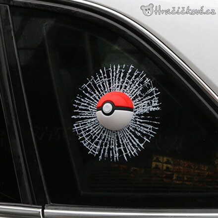 3D zábavná samolepka Pokemon Go na auto