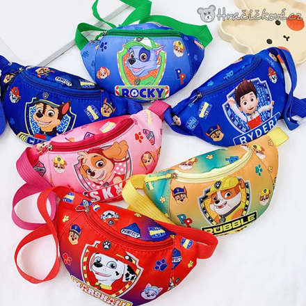 Ledvinka Tlapková patrola Paw Patrol 24 cm | Dětská ledvinka pro kluky i holky