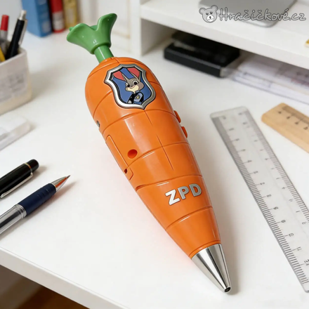 Zootropolis mrkvová propiska s hlasovým záznamníkem | Judy Hopps