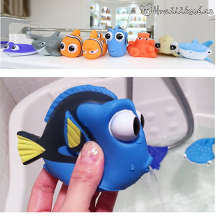Figurky do vody Nemo 8 ks | Koupací figurky Hledá se Nemo pro děti