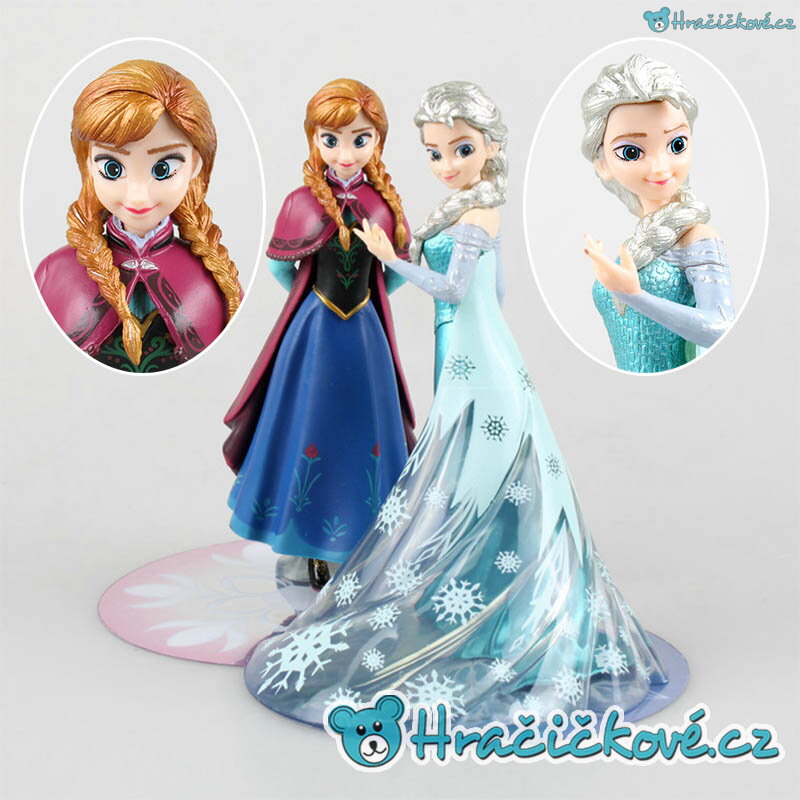 Krasne Propracovane Figurky Elza A Anna Z Ledoveho Kralovstvi Frozen