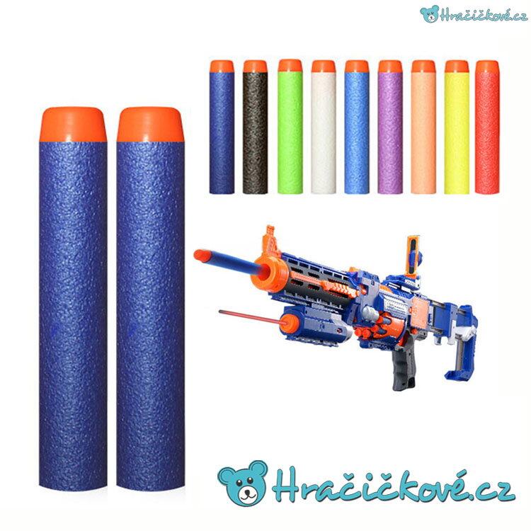 Nahradni Naboje Sipky Do Pistole Nerf 50 Ks Vel 7 2cm