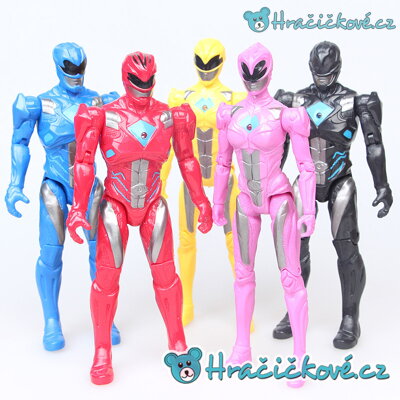 Figurky Power Ranger, 5ks, vel.16cm