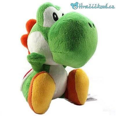 Dráček plyšový Yoshi Super Mario Bros