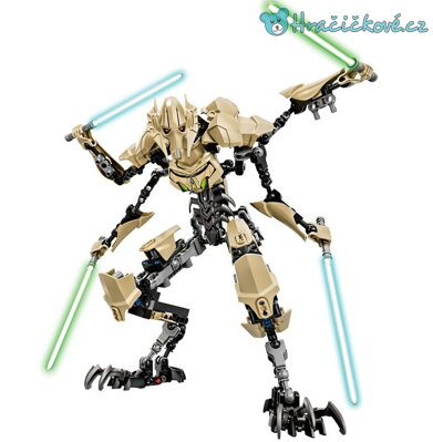 Star Wars Generál Grievous typu Bionicle, vel.32 cm (hračky Hvězdné války)