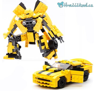 Transformers Bumblebee, 221 dílků (stavebnice typu Lego)