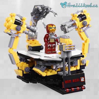 Ironman montažní stanice, 242 dílků (stavebnice typu Lego)