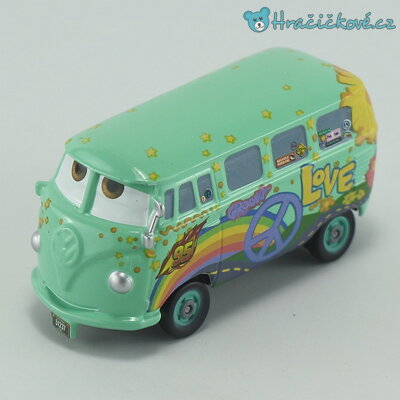 Fillmore - kovové autíčko 1:55, Disney Pixar Cars (auta)