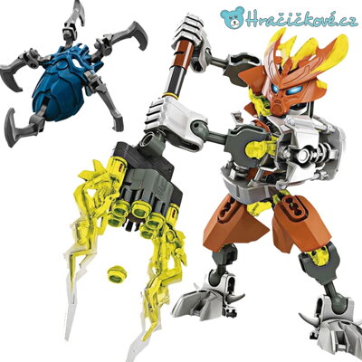 Bojovník Bionicle protecter of Stone (stavebnice typu Lego)